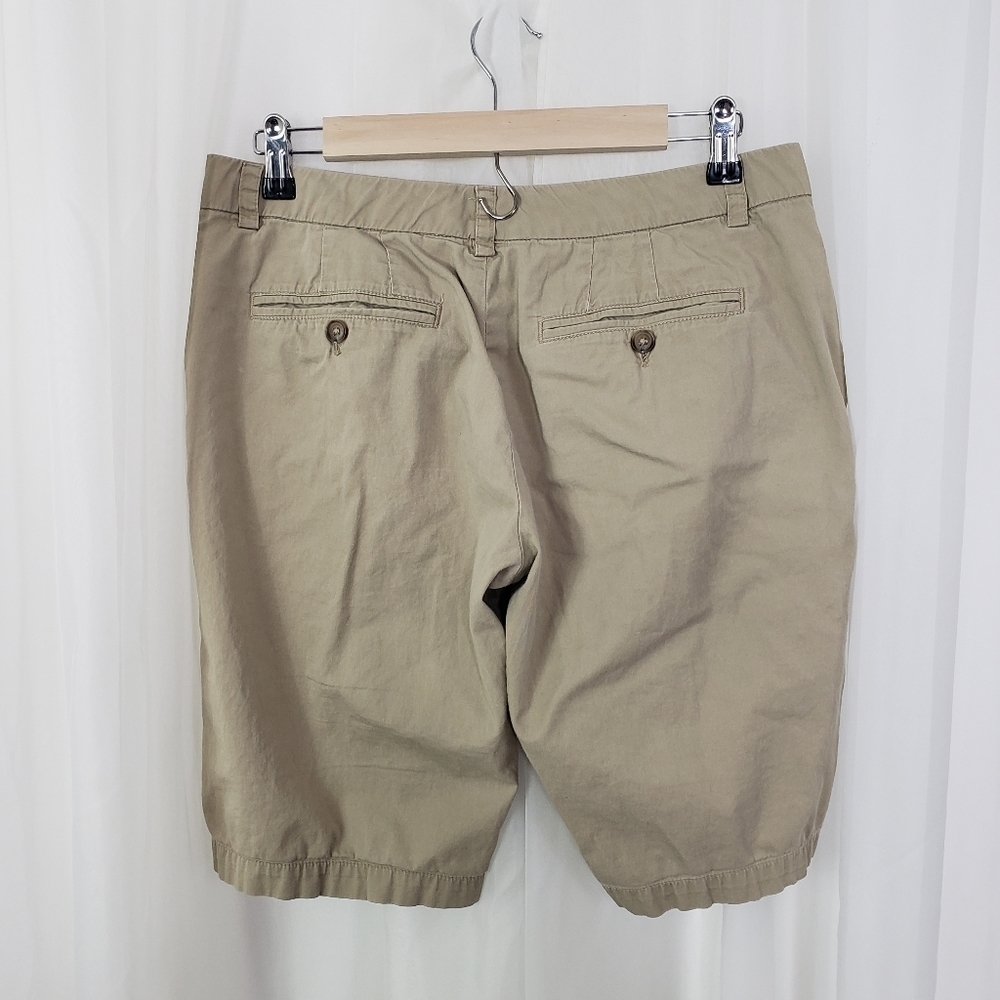 Vince khaki bermuda shorts size 4 cotton - Picture 3 of 5